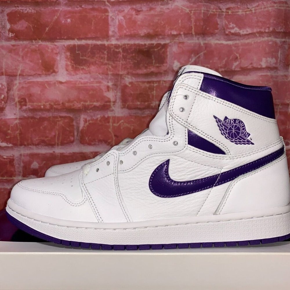 WOMEN'S NIKE AIR JORDAN 1 HIGH RETRO OG COURT PURPLE CD0461-151